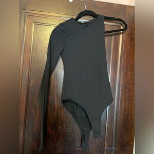 zara black bodysuit